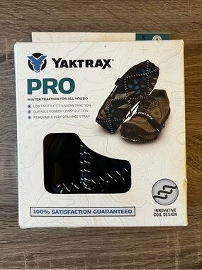 NWT Yaktrax Pro Ice Traction Cleats | Size Small